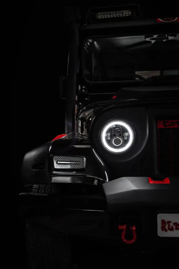 Mahindra Thar 'Black Hawk' Closeup Shot