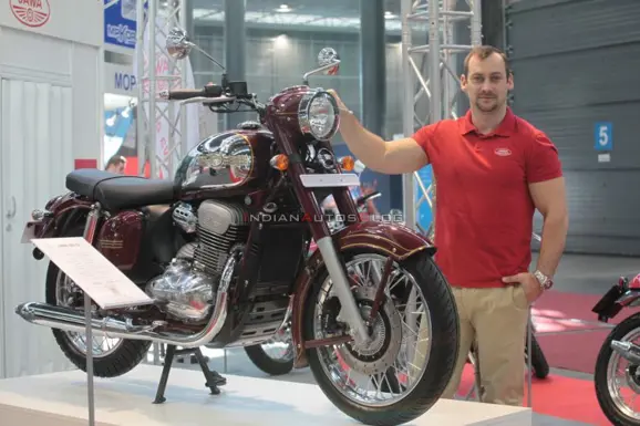 India-Made Jawa Classic 300 Showcased in Europe