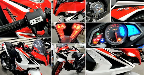 BS6 Bajaj Pulsar RS200 Twin ABS Video