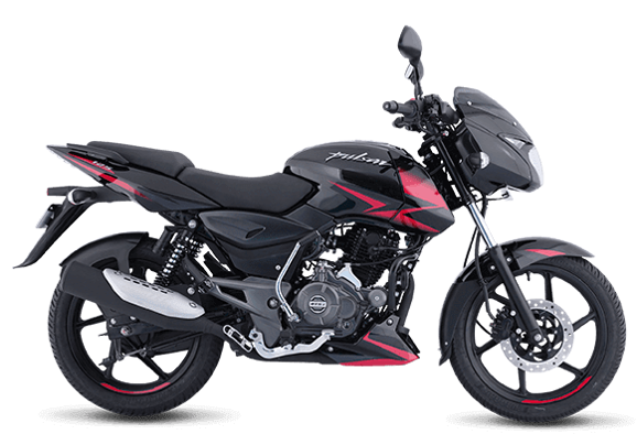 Pulsar 125 Split Seat Side View