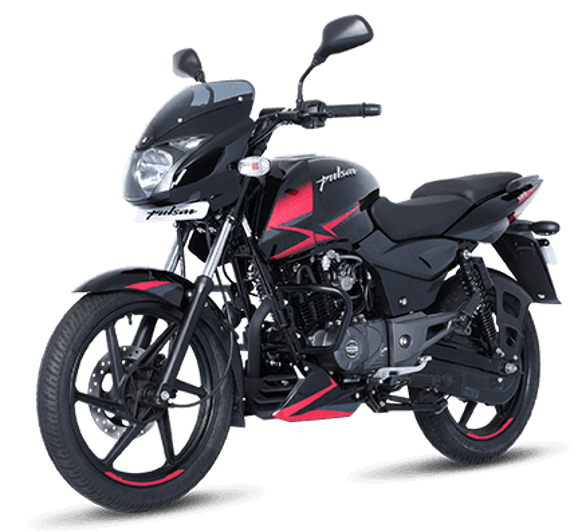 Pulsar 125 Split Seat Front 3-Quarter View