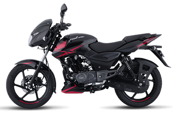 Pulsar 125 Split Seat Side View