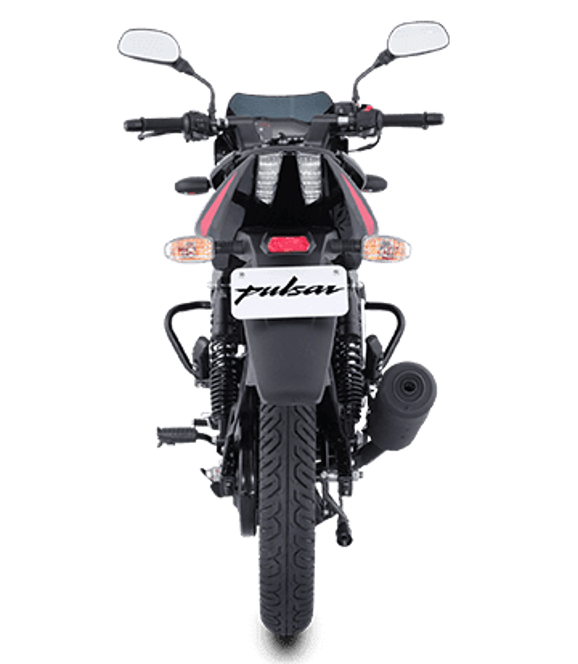 Pulsar 125 Split Seat Rear View