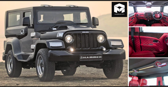 Mahindra Thar Hammer SUV by DC Design