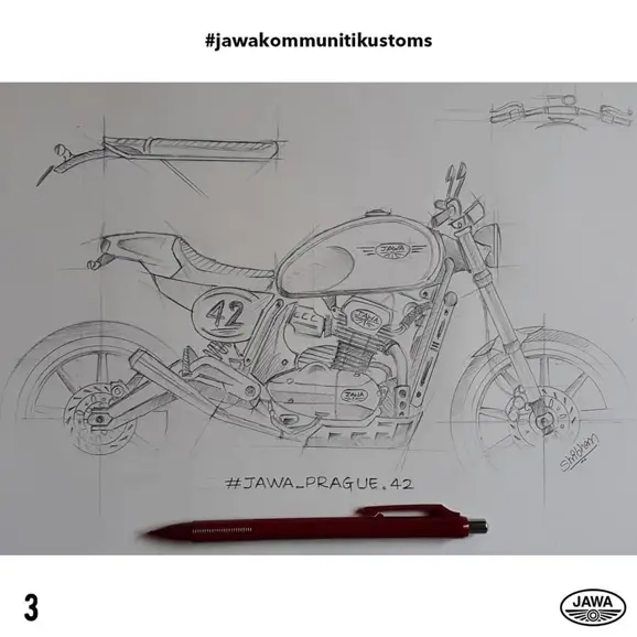 Jawa Kommuniti Kustoms Finalist Number 3