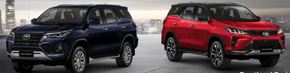 2021 Toyota Fortuner vs Fortuner Legender