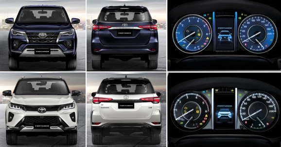 2021 Toyota Fortuner vs Fortuner Legender