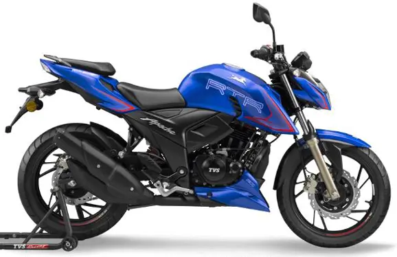 TVS Apache RTR 200: INR 1.31 lakh