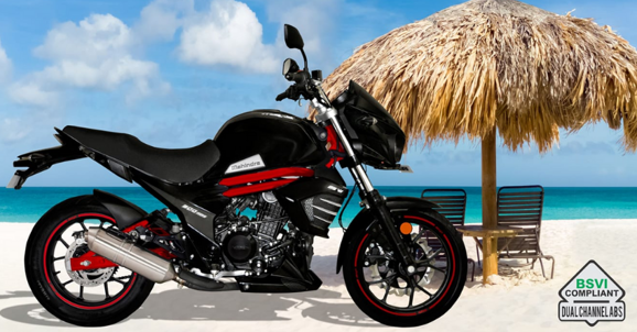BS6 Mahindra Mojo Garnet Black