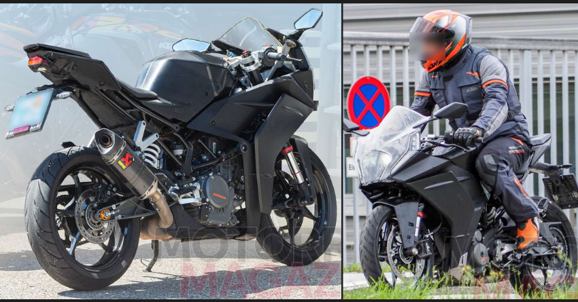 2021 KTM RC 390 Spotted Testing
