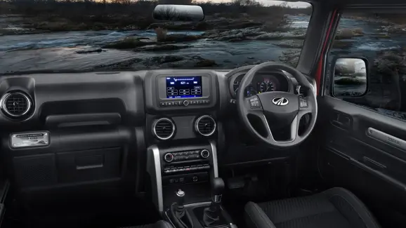 New Mahindra Thar Dashboard