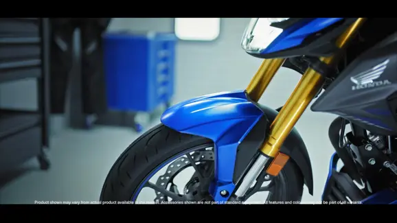 Honda CB Hornet 200R Features USD Front Forks