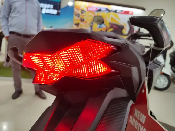 Honda Hornet 2.0 Tail Light Closeup Shot