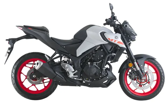 2021 Yamaha MT-25 in Ice Fluo Colour