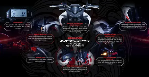 2021 Yamaha MT-25 Brochure Scan