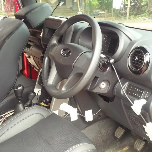 New Mahindra Thar AX Spotted