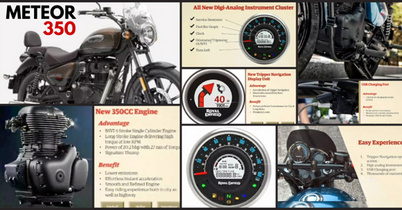 Royal Enfield Meteor Brochure Leaked