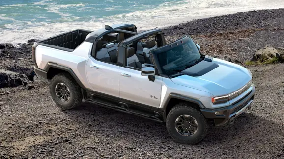 New GMC Hummer SUV Dashboard