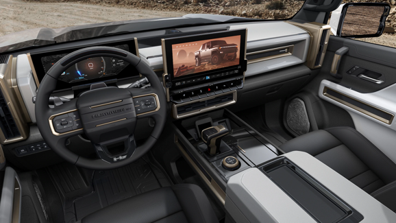 New GMC Hummer SUV Dashboard