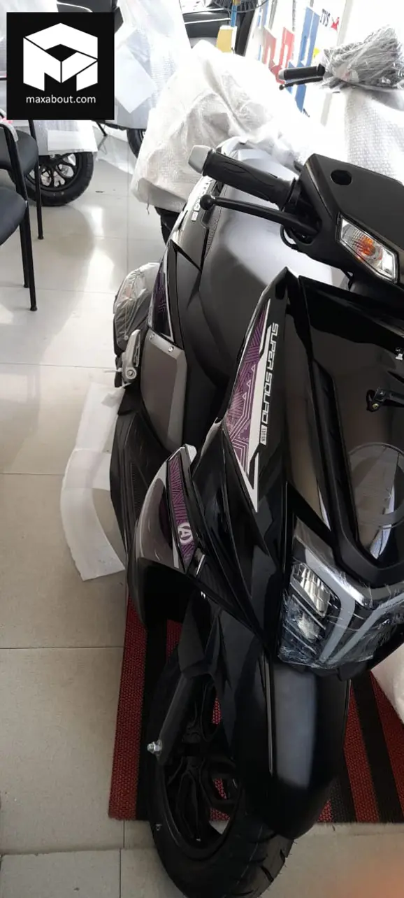 TVS Ntorq Marvel Avengers Edition (Black Panther Theme)