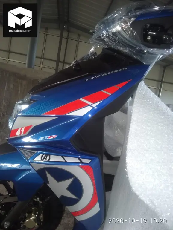 TVS Ntorq Marvel Avengers Edition (Captain America Theme)