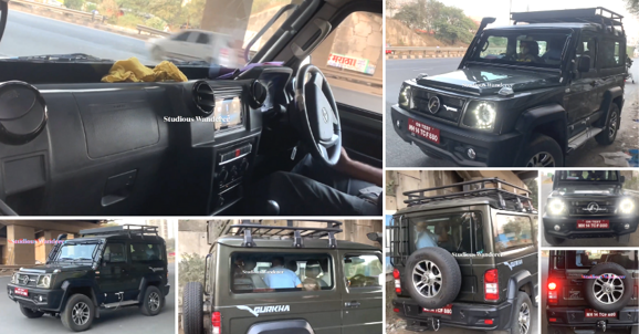 2021 Force Gurkha SUV Spotted Again
