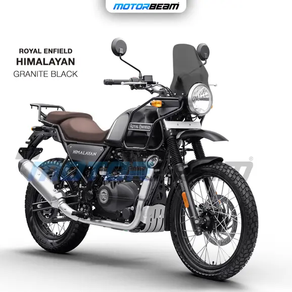 2021 Royal Enfield Himalayan in Granite Black Colour