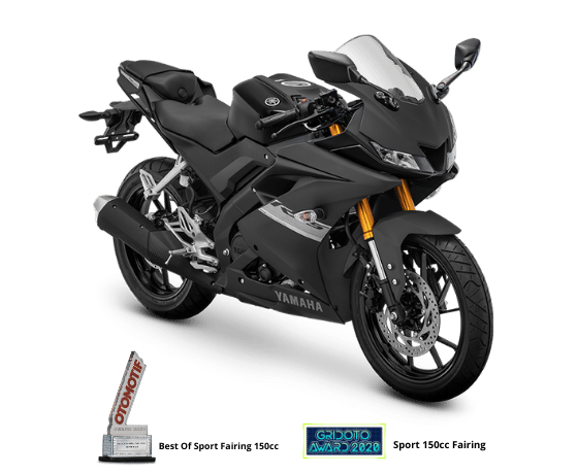 Yamaha R15 V3 Gets Matte Black Shade in Indonesia