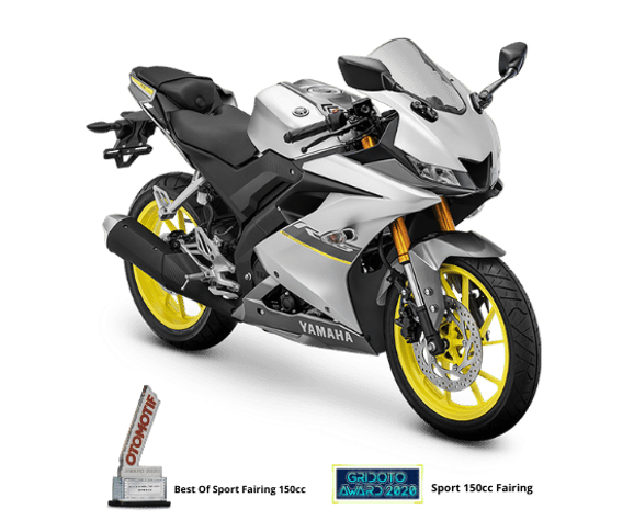 Yamaha R15 V3 Gets Matte Silver Shade in Indonesia