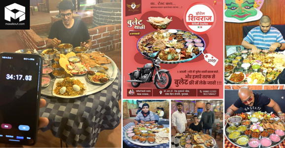Finish Bullet Thali in 60 Minutes