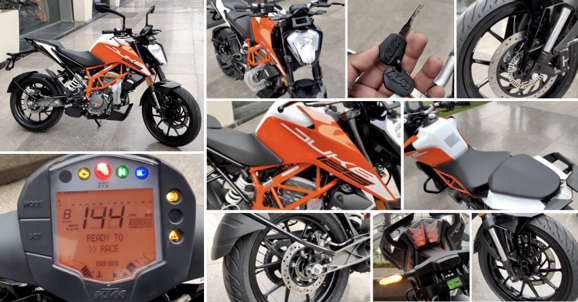Next-Gen KTM Duke 125 Walkaround Video