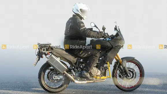 Aprilia Tuareg 660 Spotted Testing Again