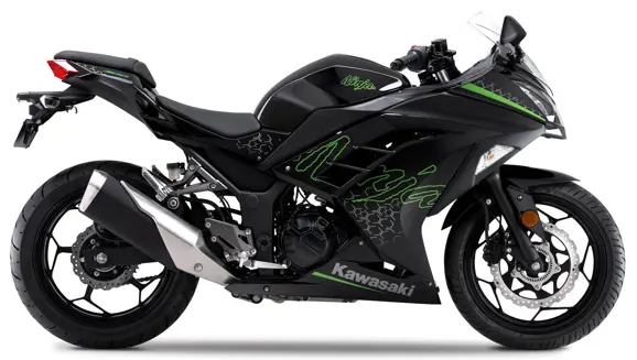 MY2021 Kawasaki Ninja 300 Black-Green