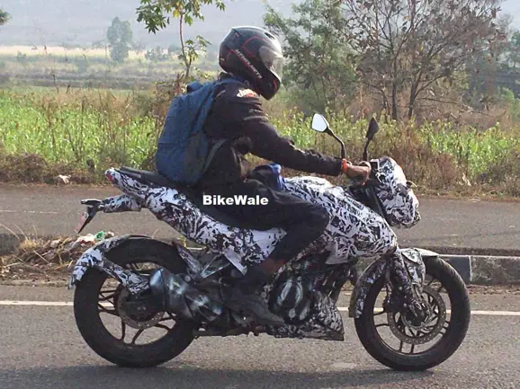 Bajaj Pulsar 250 Spotted Testing