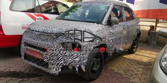Tata HBX Front 3-Quarter View