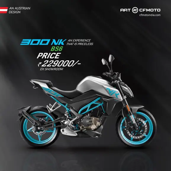 BS6 CFMoto 300NK Launched in India