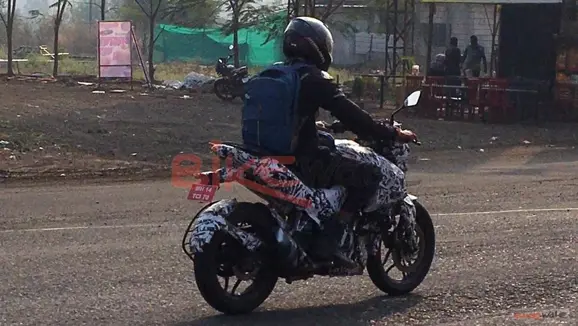 Bajaj Pulsar 250 Rear 3-Quarter View