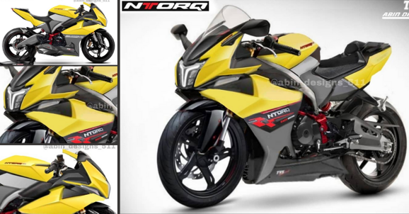 TVS NTorq 310 Sports Bike Imagined