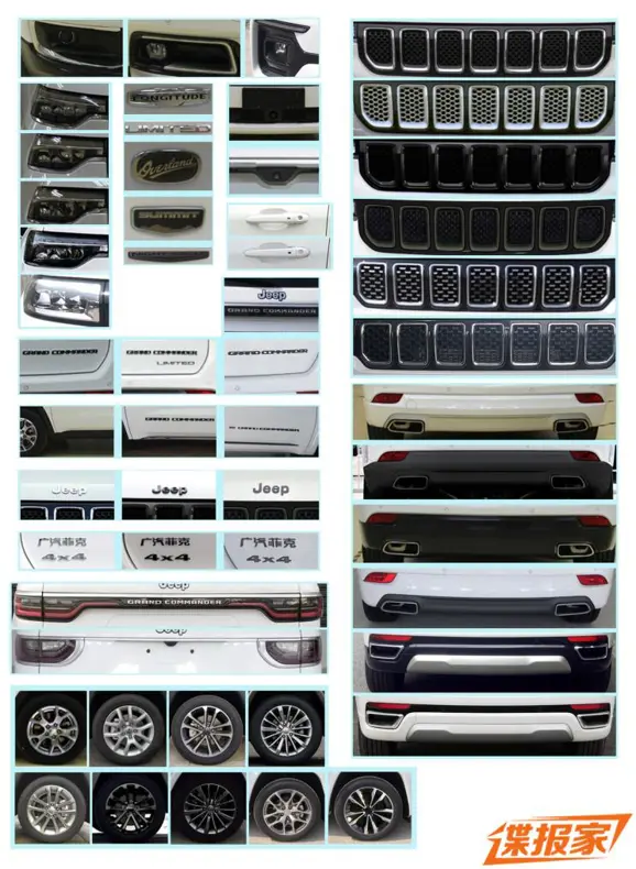 Jeep Grand Commander Official Accessories
