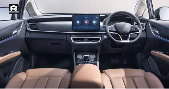 Interior of the BYD M6 Electric MPV