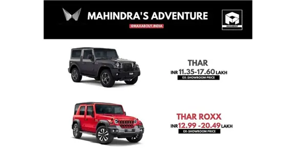 Mahindra Thar vs Mahindra Thar ROXX 