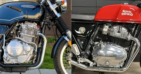 Honda GB500 Engine vs Royal Enfield 650 Engine