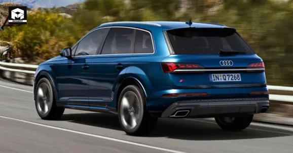 Audi Q7 Facelift Rear View