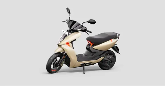 Ather 450 Hyper Sand Front 3-quarter View