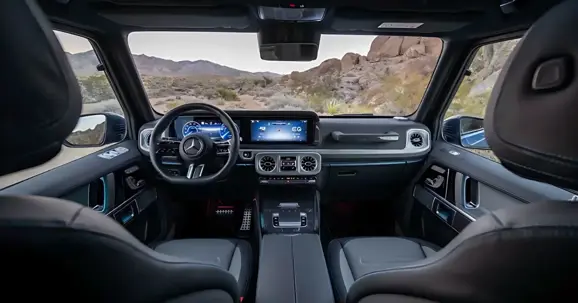 Mercedes-Benz G-Class Electric Interior