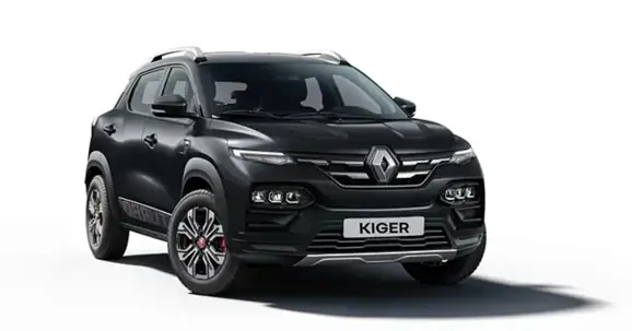 Stealth Black Renault Kiger RXL 