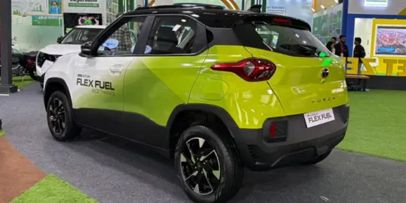 Tata Punch Flex Fuel Rear View