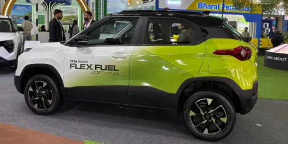 Tata Punch Flex Fuel Side View