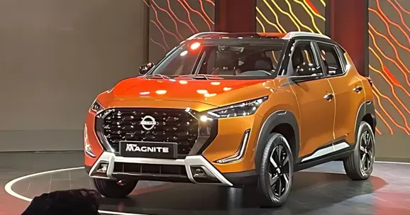 Nissan New Magnite Front 3-quarter View