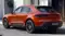 Porsche Macan S Rear 3-Quarter View